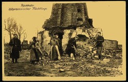 I. WK, Flüchtlings-Thematik, hier 'Rückkehr ostpreussischer ...