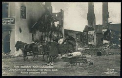 I. WK, Flüchtlings-Thematik, hier 'Zurückgekehrte Flüchtlinge vor ...