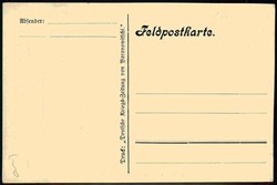 I. WK, Flüchtlings-Thematik, hier 'Flüchtlingsgräber bei ...