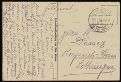 I. WK, Flüchtlings-Thematik, hier 'Polnische Flüchtlinge', als ...