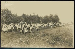 I. WK, Flüchtlings-Thematik, hier 'Fotokarte mit russischen ...