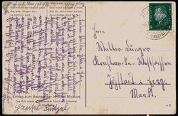 I. WK, Flüchtlings-Thematik, hier 'Heimatlos?', gelaufen ca. 1928, ...