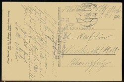 Sozialkritik im Kaiserreich, AK aus der Zeit um 1898 bis 1910, hier ...