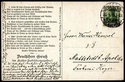 1888/1913, Gedenkkarte zum 25. Jubiläum von Kaiser Wilhelm II. ...