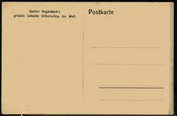 Zoologie, Gustav Hagenbeck's größte indische Völkerschau, ca. aus ...