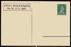 1927, 5 Pf. GA (PP101 C5/01) '400 Jahre Philipps-Universität ...