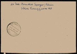 10 Pf. und 30 Pf. 100 Jahre Briefmarken hübsch in MiF mit dem ...