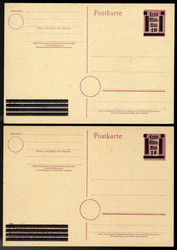 930: German Local Issue Glauchau - Postal stationery