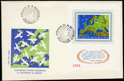 KSZE-Block 1975, hübsch auf Schmuck-FDC, mit ESST, Luxus. M€ 80,-- ...