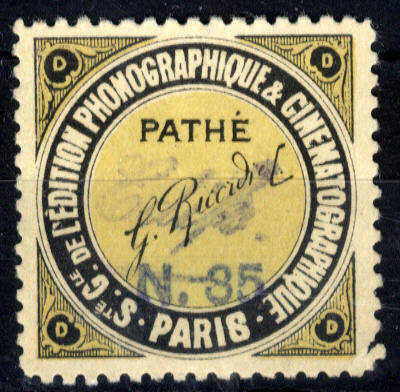 Um 1900, frühe Vignette, Eintrittskarte, Spendenmarke (?) aus Paris, ...