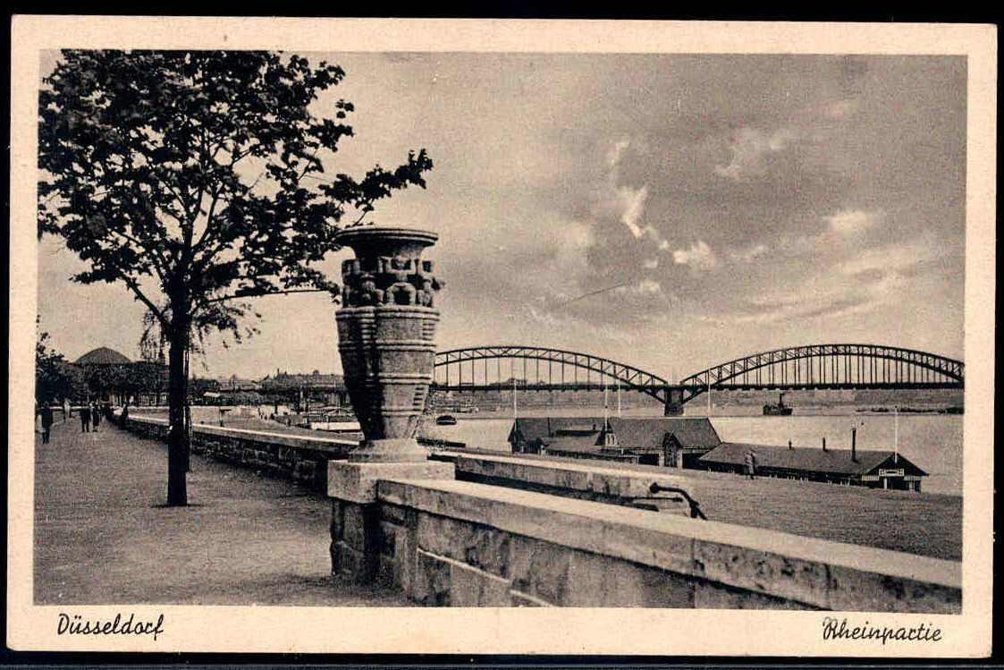 Düsseldorf, Rheinpartie, ungebraucht, gute Erhaltung.