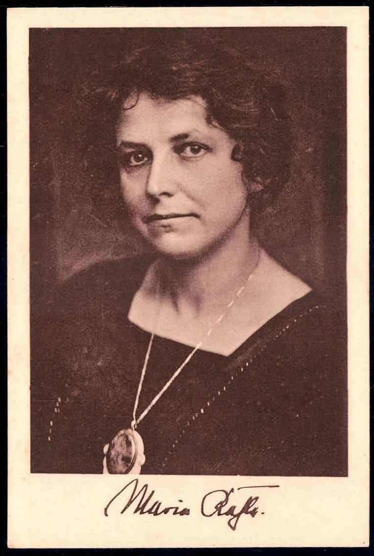 Jungdeutscher Orden, Bruderschaft Nordhausen, Portraitkarte von Maria ...