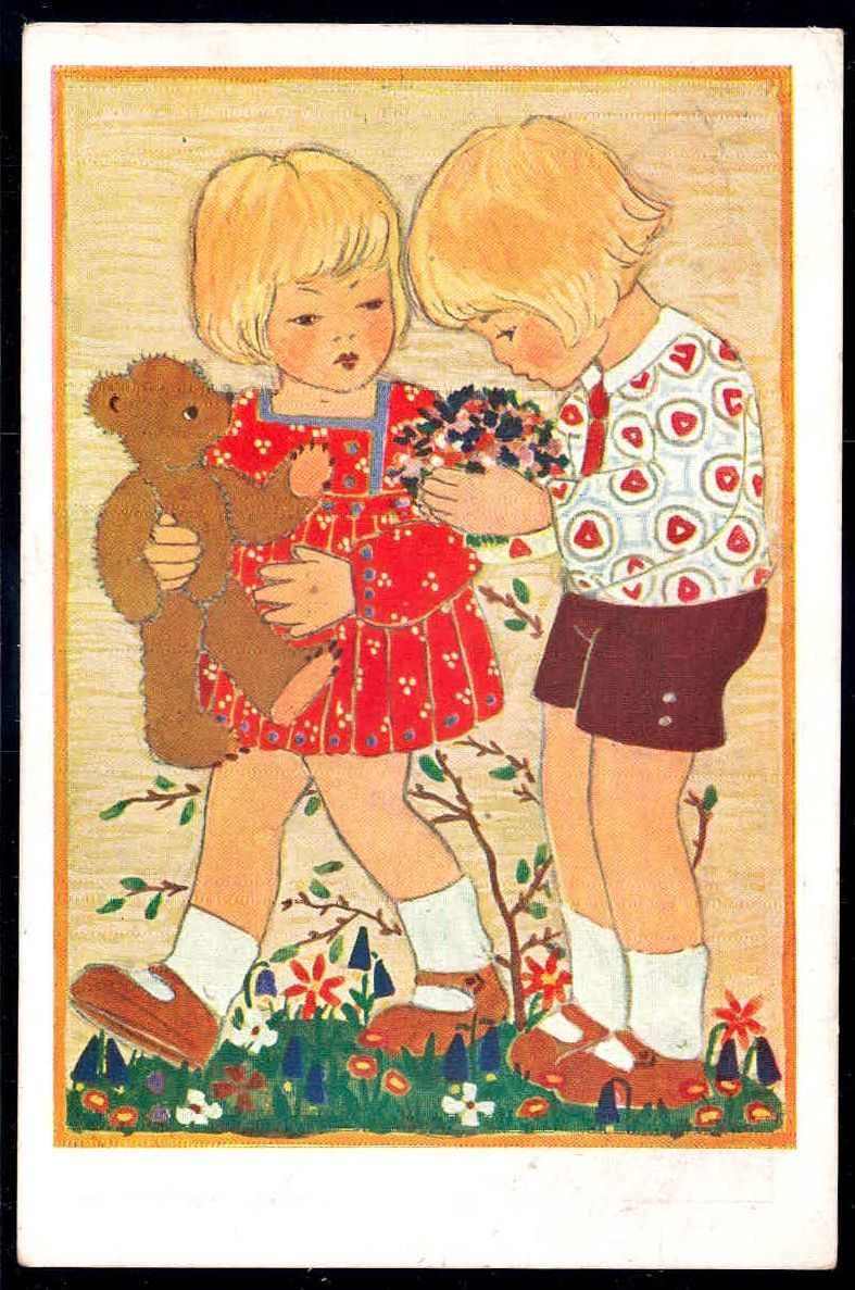 Jugendrotkreuz-Sommerkarte vom Öster. Jugendrotkreuz in Wien, ...