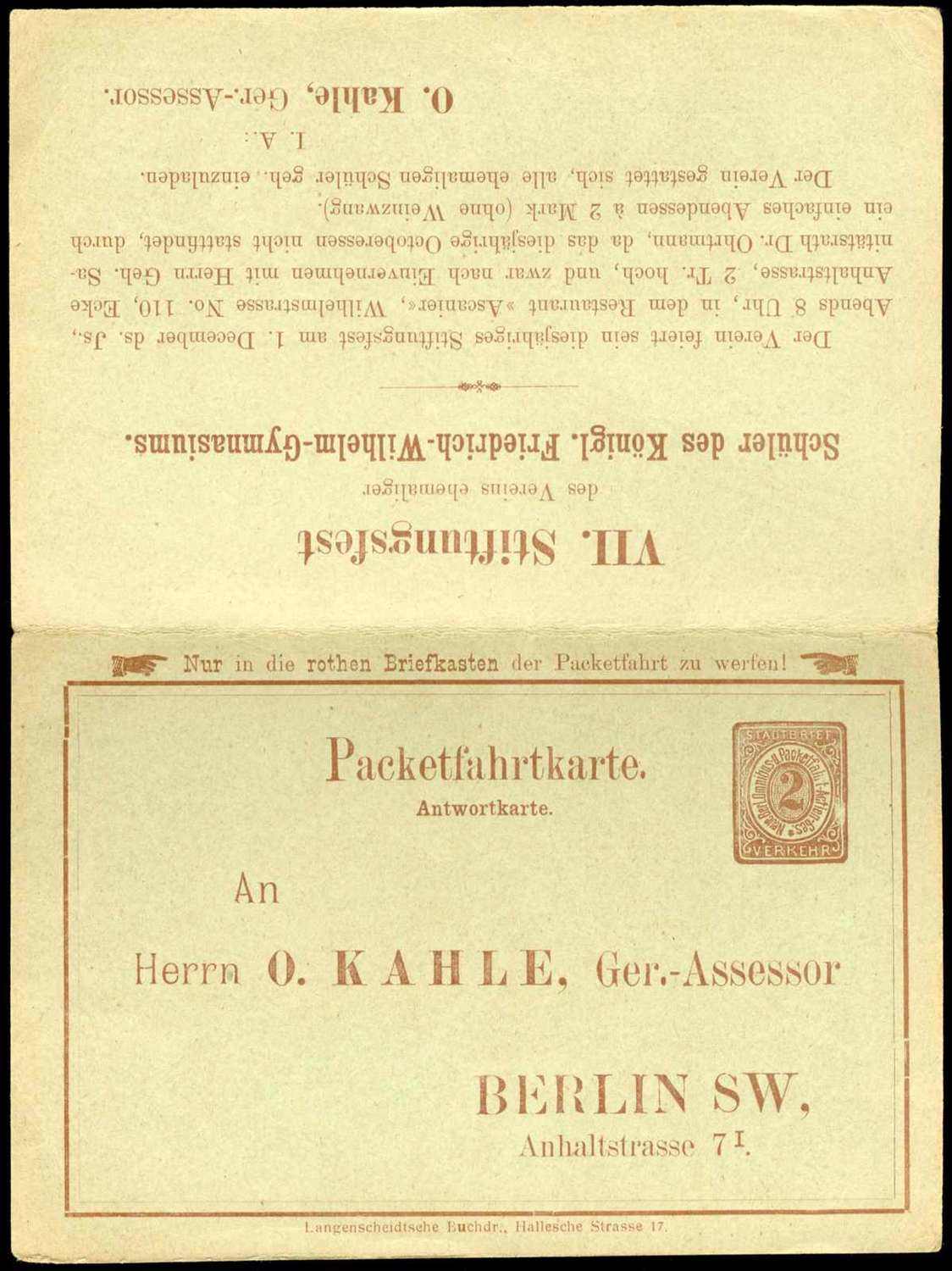 Image 1 for lot number 0001304932 for Veuskens Sonderpreisliste Winter 2025