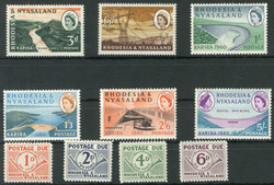 5360: La Rhodésie et du Nyassaland