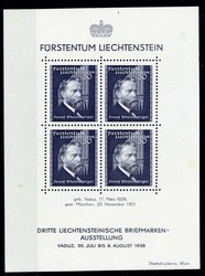 Briefmarkenausstellung 1938, tadellos postfrisch, Kabinett. M€ 100 ...