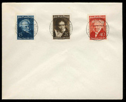 Schopenhauer-Satz 1938 hübsch auf Blankobrief mit drei ESST's vom 22 ...