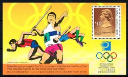 Olympische Spiele 1992 in Albertville und Barcelona-Block 1991, ...