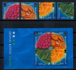 Korallen-Satz und -Block 1994, tadellos postfrisch, Luxus. M€ 9,50 ...