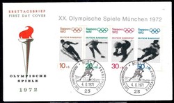 XX. Olympische Spiele München 1972, der Wintersport-Block für die ...
