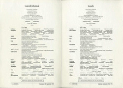 Norddeutscher Lloyd 1959: eindrucksvolle Speisekarte vom 19. ...