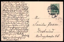 Düsseldorf, Königsallee, echt gelaufen Juli 1913, gute Erhaltung.