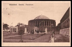 Düsseldorf, Geslolei - Planetarium, echt gelaufen 1926, etwas ...