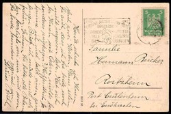 Düsseldorf, Geslolei - Planetarium, echt gelaufen 1926, etwas ...