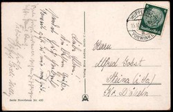 Düsseldorf, Rheinfufer mit Skagerrakbrücke, echt gelaufen, gute ...