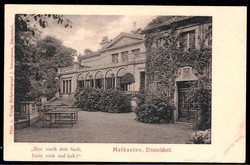 Düsseldorf, Malkasten, ungebraucht, etwas fleckig, sonst gute ...