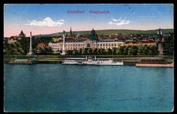 Düsseldorf, Kunstpalast, echt gelaufen als Feldpost 1916, leichte ...
