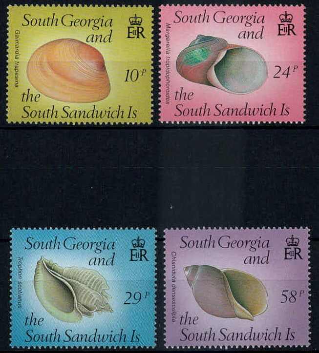 Schnecken und Muscheln 1988, tadellos postfrisch, Luxus. M€ 11,--