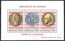 Briefmarken- und Münzen-Museum-Block 1994, tadellos postfrisch, ...