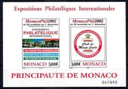 Internationale Briefmarkenausstellung-Block 2002, tadellos postfrisch ...