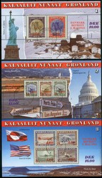 50. Jahrestag der Beendigung des II. WK-Blöcke 1995, sauber gest., ...