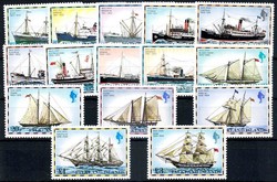 Freimarken Postschiffe 1978, tadellos postfrisch, Luxus. M€ 32,--