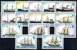 Freimarken Postschiffe 1978, mit Jahreszahl, tadellos postfrisch, ...