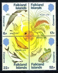 2480: Islas Malvinas - Se-tenant prints