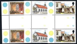 100 Jahre Marienkirche 1999, in Paaren mit Zwischenstegen und ...