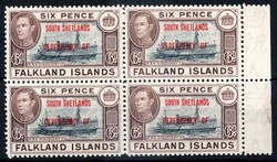 2500: Falkland Islands Territory D South Shetland Islands - Official stamps
