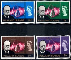 Churchill 1966, sauber ungebraucht, Pracht. M€ für postfrisch 20,--