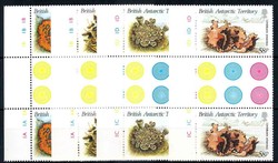 Flechten 1989, in Paaren mit Zwischenstegen und Seitenrand, tadellos ...