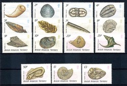 Fossilien 1990, tadellos postfrisch, Luxus. M€ 55,--