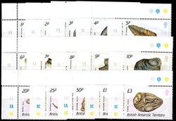 Fossilien 1990, tadellos postfrisch, Luxus. M€ 55,--+