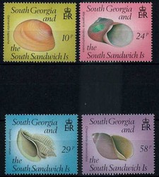 Schnecken und Muscheln 1988, tadellos postfrisch, Luxus. M€ 11,--