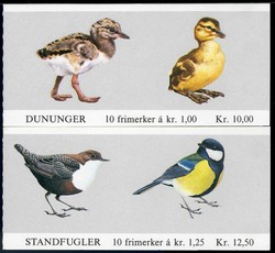 Vögel-MH 1980, jew. tadellos postfrisch, Luxus. M€ 9,--