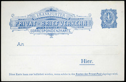 140: Deutsches Reich Stadtpost - Privatganzsachen