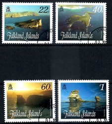 Felsformation und Klippen 2008, sauber gest., Pracht. M€ 9,--