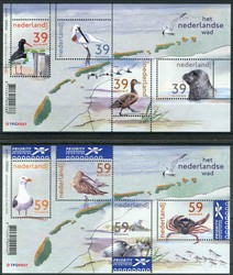 Tiere im niederländischen Watt-Blöcke 2003, tadellos postfrisch, ...