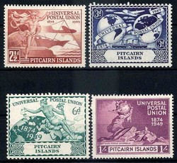 75 Jahre Weltpostverein 1949, sauber ungebraucht, Pracht. M€ für ...